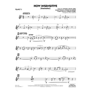 How Insensitive (Insensatez) - Trumpet 3