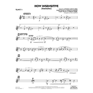 How Insensitive (Insensatez) - Trumpet 4