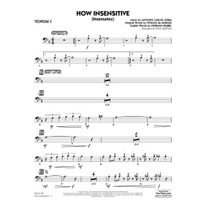 How Insensitive (Insensatez) - Trombone 2