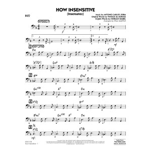 How Insensitive (Insensatez) - Bass