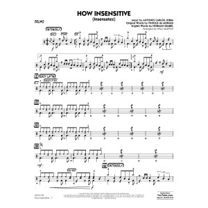 How Insensitive (Insensatez) - Drums