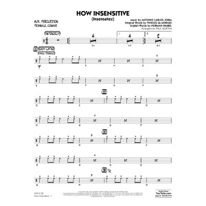 How Insensitive (Insensatez) - Aux Percussion