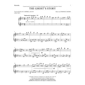 The Ghost's Story - Marimba