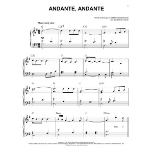 Andante, Andante (from Mamma Mia! Here We Go Again)