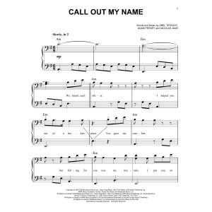 Call Out My Name