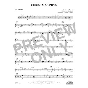 Christmas Pipes - Bb Clarinet 1