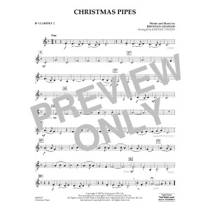 Christmas Pipes - Bb Clarinet 2