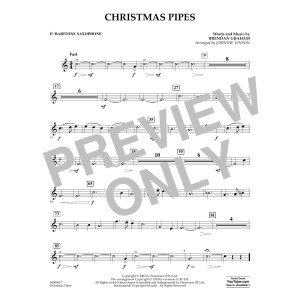 Christmas Pipes - Eb Baritone Saxophone