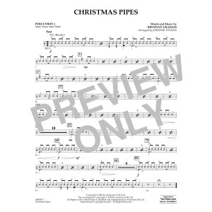 Christmas Pipes - Percussion 1