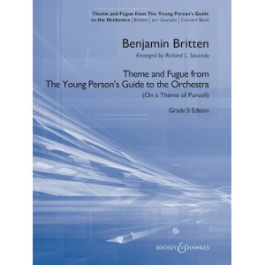Theme and Fugue from The Young Person's Guide to the Orchestra - Conductor Score (Full Score)