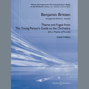 Theme and Fugue from The Young Person's Guide to the Orchestra - Conductor Score (Full Score)