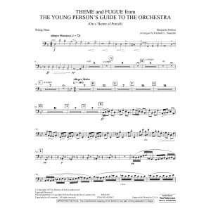 Theme and Fugue from The Young Person's Guide to the Orchestra - String Bass