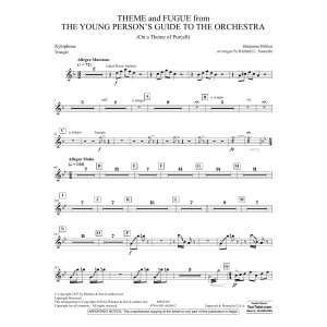 Theme and Fugue from The Young Person's Guide to the Orchestra - Xylophone