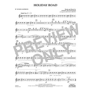 Holiday Road (from National Lampoon's Vacation) (arr. Michael Brown) - Bb Tenor Saxophone
