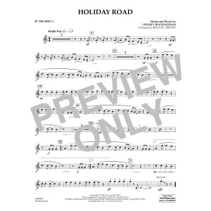 Holiday Road (from National Lampoon's Vacation) (arr. Michael Brown) - Bb Trumpet 1