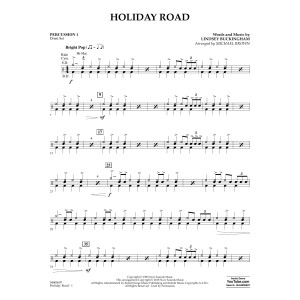 Holiday Road (from National Lampoon's Vacation) (arr. Michael Brown) - Percussion 1