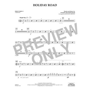Holiday Road (from National Lampoon's Vacation) (arr. Michael Brown) - Percussion 2