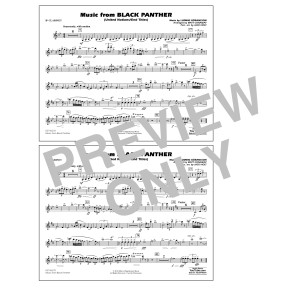 Music from Black Panther (arr. Matt Conaway) - Bb Clarinet