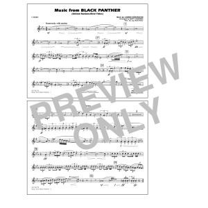 Music from Black Panther (arr. Matt Conaway) - F Horn