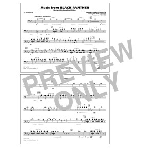 Music from Black Panther (arr. Matt Conaway) - 1st Trombone