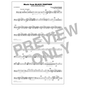 Music from Black Panther (arr. Matt Conaway) - 2nd Trombone