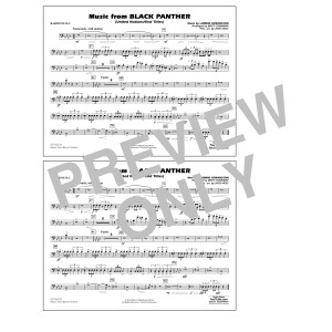 Music from Black Panther (arr. Matt Conaway) - Baritone B.C.