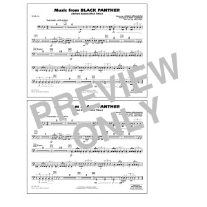 Music from Black Panther (arr. Matt Conaway) - Timpani