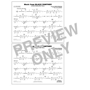 Music from Black Panther (arr. Matt Conaway) - Aux Percussion