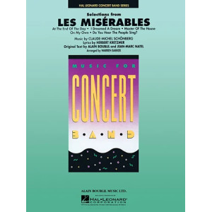 Selections from Les Misérables (arr. Warren Barker) - Full Score