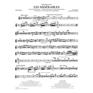 Selections from Les Misérables (arr. Warren Barker) - Piccolo