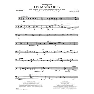 Selections from Les Misérables (arr. Warren Barker) - Bassoon