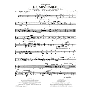 Selections from Les Misérables (arr. Warren Barker) - Bb Cornet/Trumpet 2