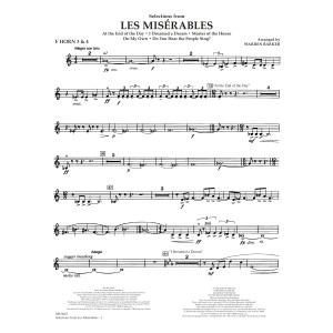Selections from Les Misérables (arr. Warren Barker) - F Horn 3 & 4