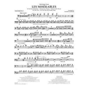 Selections from Les Misérables (arr. Warren Barker) - Trombone 1