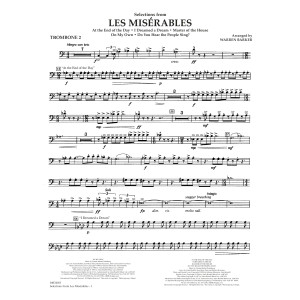 Selections from Les Misérables (arr. Warren Barker) - Trombone 2