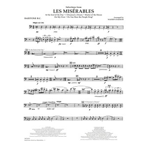 Selections from Les Misérables (arr. Warren Barker) - Baritone B.C.