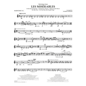 Selections from Les Misérables (arr. Warren Barker) - Baritone T.C.