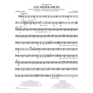 Selections from Les Misérables (arr. Warren Barker) - String Bass