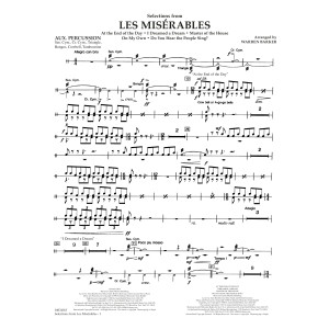 Selections from Les Misérables (arr. Warren Barker) - Aux Percussion