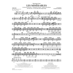 Selections from Les Misérables (arr. Warren Barker) - Drums