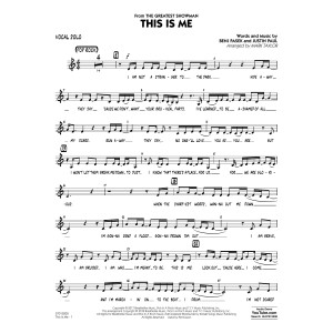 This Is Me (from The Greatest Showman) (arr. Mark Taylor) - Vocal Solo