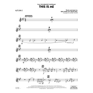 This Is Me (from The Greatest Showman) (arr. Mark Taylor) - Alto Sax 2