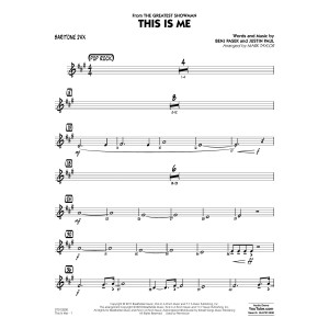 This Is Me (from The Greatest Showman) (arr. Mark Taylor) - Baritone Sax