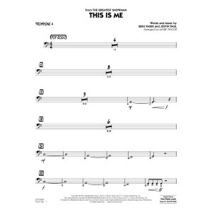 This Is Me (from The Greatest Showman) (arr. Mark Taylor) - Trombone 4
