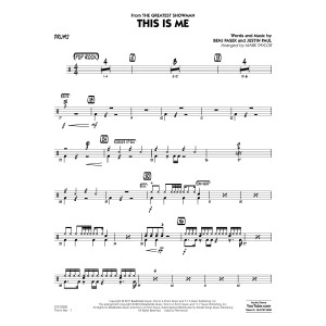 This Is Me (from The Greatest Showman) (arr. Mark Taylor) - Drums