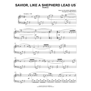 Savior, Like A Shepherd Lead Us (arr. Phillip Keveren)
