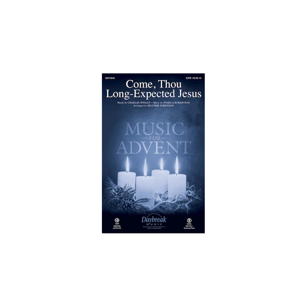 Come, Thou Long-Expected Jesus (arr. Heather Sorenson) - Violin