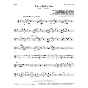 There Shall a Star (arr. John Leavitt) - Viola