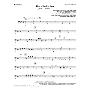 There Shall a Star (arr. John Leavitt) - Double Bass