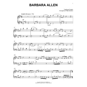Barbara Allen [Classical version] (arr. Phillip Keveren)